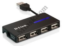 Хаб (концентратор) USB 4-портовый D-Link DUB-104, КНР