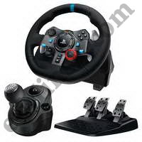  Logitech G29 Driving Force Racing Wheel  Sony PS4, PS3, PC, 