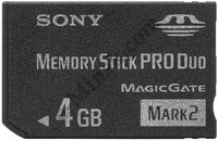 Флеш карта Memory Stick (MS) Duo Pro 4Gb Sony, КНР