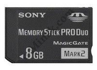 Флеш карта Memory Stick (MS) Duo Pro 8Gb Sony, КНР