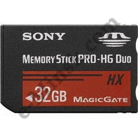 Флеш карта Memory Stick (MS) Duo PRO-HG HX 32Gb Sony (MS-HX32BT), КНР