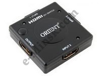 Видеопереключатель (Video Switch) 2 x Orient HS0201L (HDMI), КНР