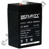 Аккумулятор для ИБП, игрушек 6V/4.5Ah Security Force SF 6045, КНР