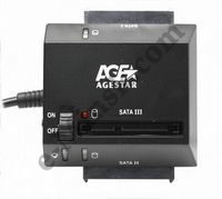 -    SATA - USB 2.0 AGESTAR S3BP, 