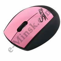 Мышь CBR Simple Optical Mouse S4 Pink, КНР