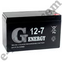    12V/7Ah G-energy 12-7 (F1), 