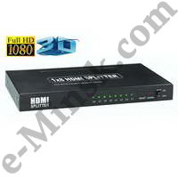  Orient HSP0108 HDMI Splitter (1in - 8out), 
