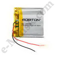  - Li-Po (Li-Ion Pol) ROBITON LP303030 3.7 180 PK1 (330x30), 