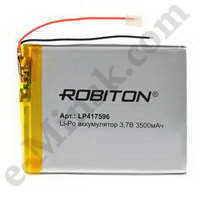  - Li-Po (Li-Ion Pol) ROBITON LP417596 3.7 3500 PK1 (475x96), 