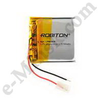  - Li-Po (Li-Ion Pol) ROBITON LP603030 3.7 500 PK1 (630x30), 